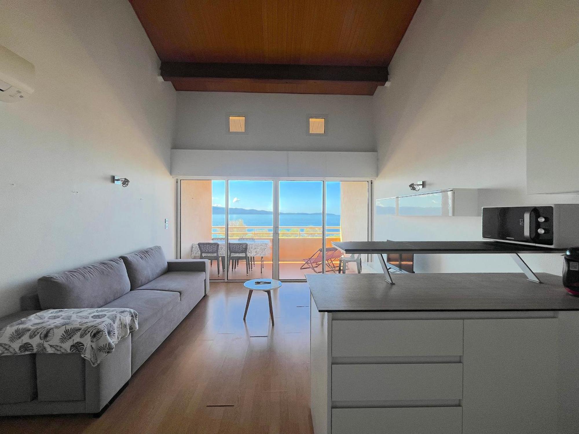 Aria Marina Duplex Vue Mer Route Des Sanguinaires, Plage A 50M, Parking Gratuit, 4 Pers Ajaccio  Dış mekan fotoğraf